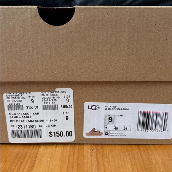 🐏Size 9 - NWT: UGG - Women’s Goldenstar Glide Sandals - Picture 15 of 16